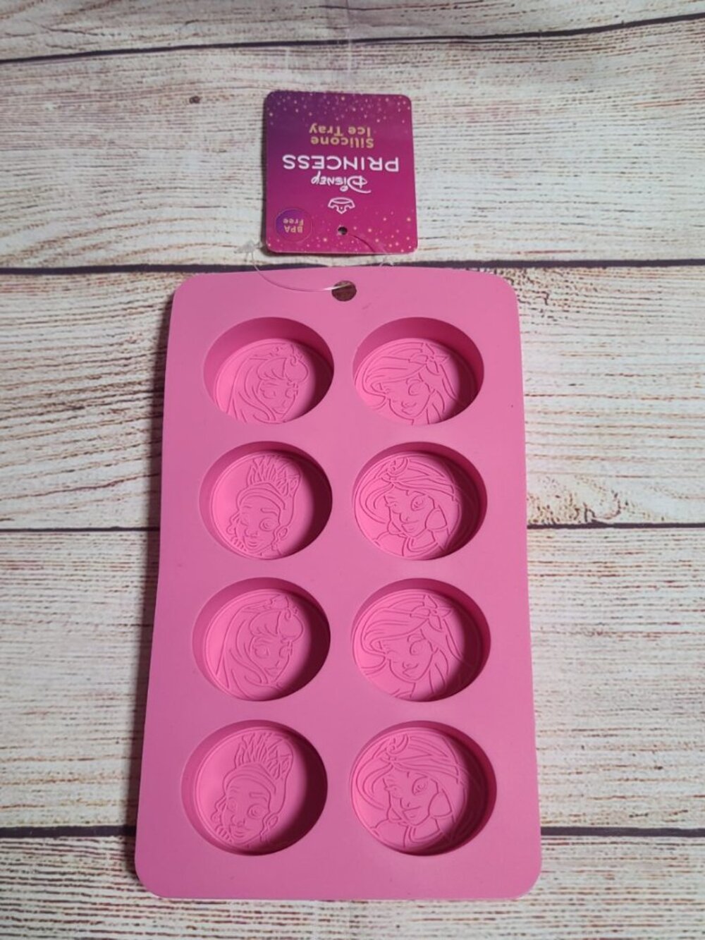 Disney Princess Shaped Silicone Ice Mold - NEW